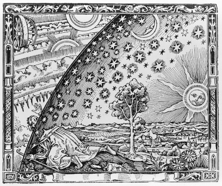 Incisione su legno di Flammarion